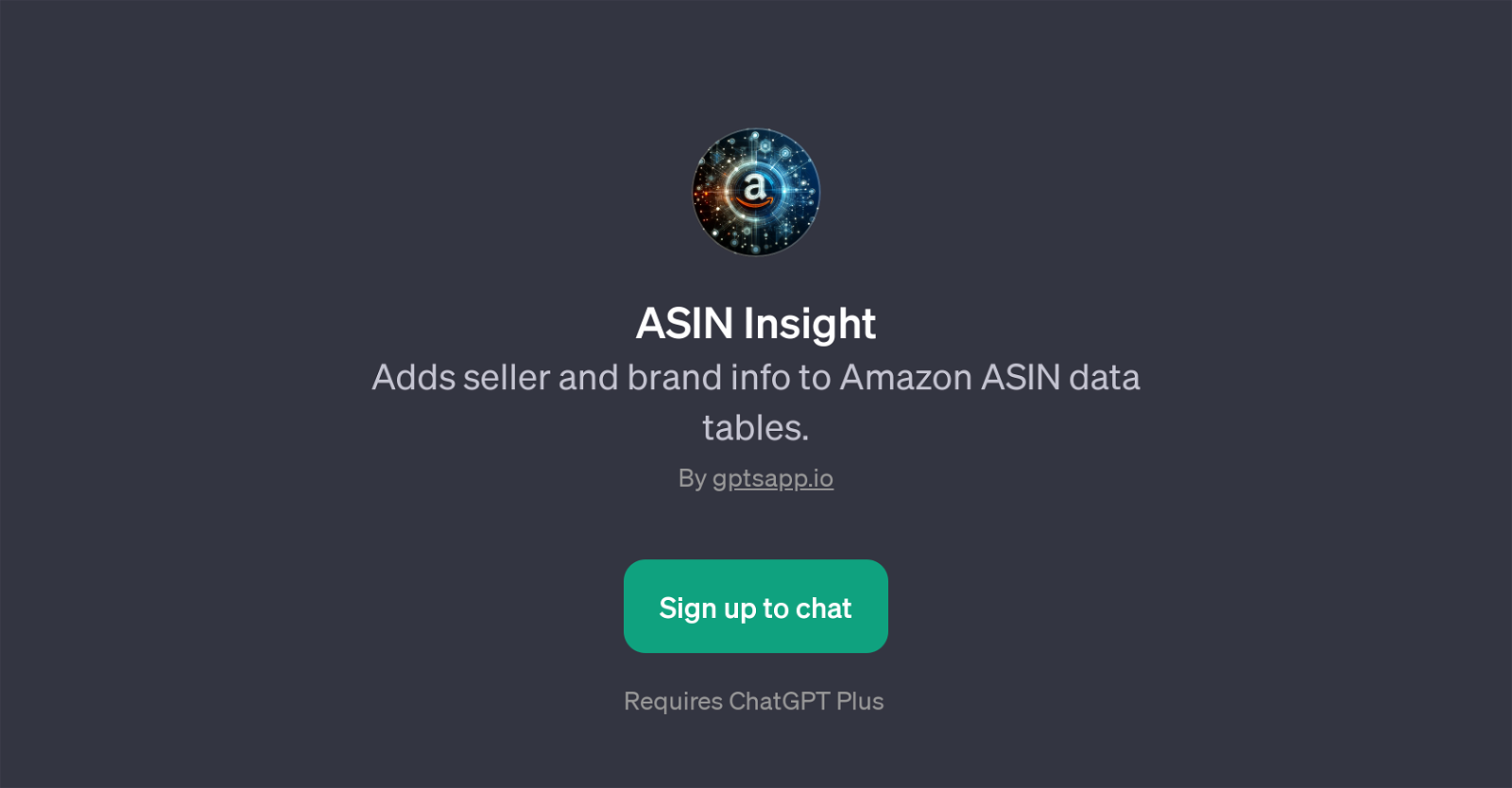 ASIN Insight website