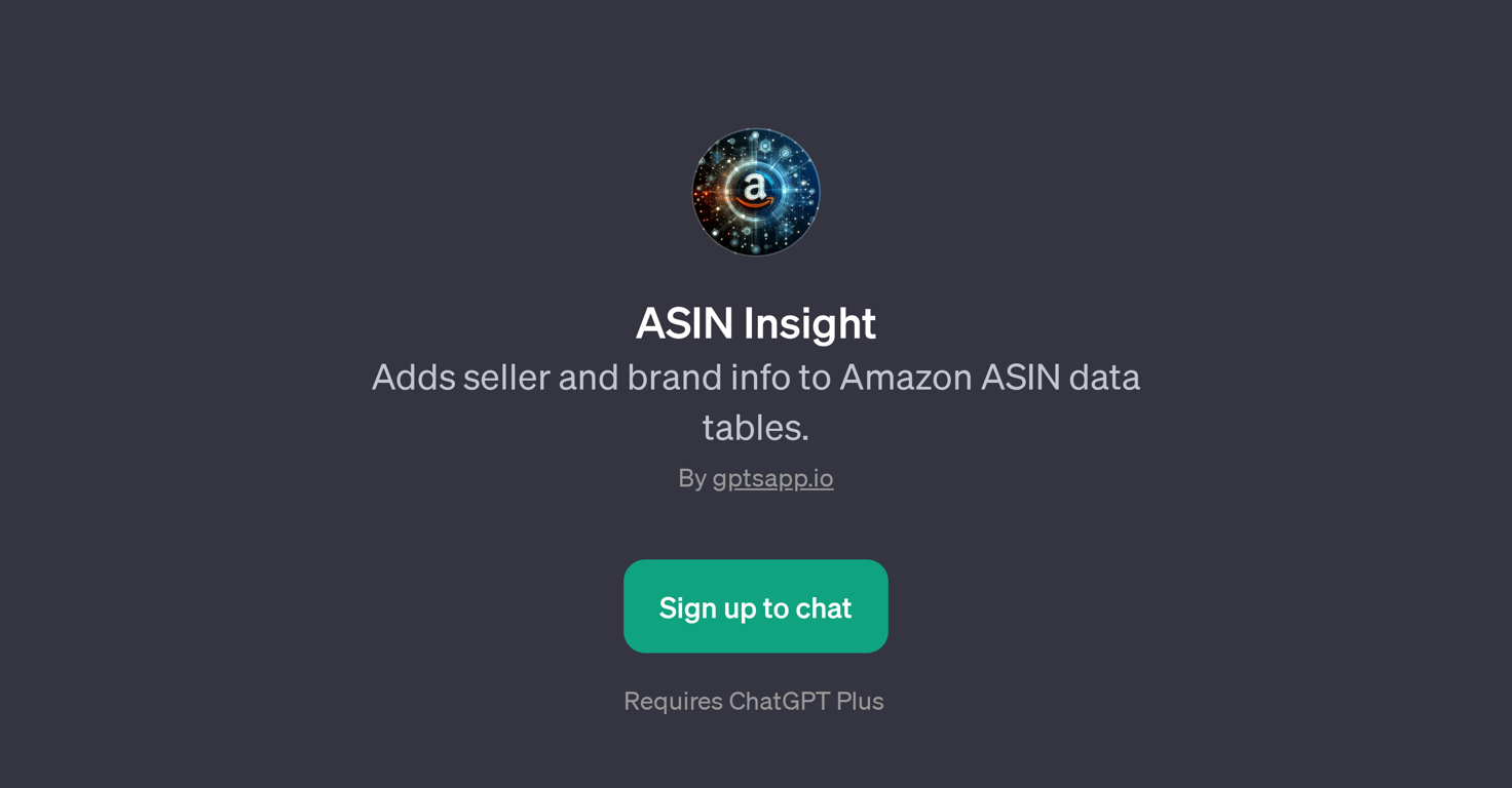 ASIN Insight website