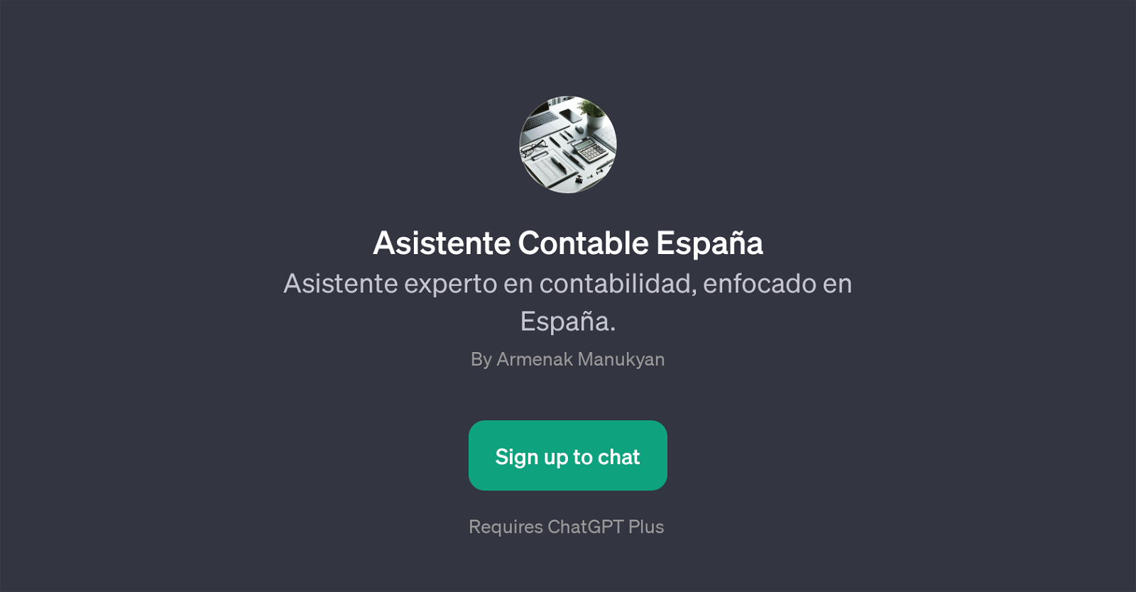 Asistente Contable Espaa website