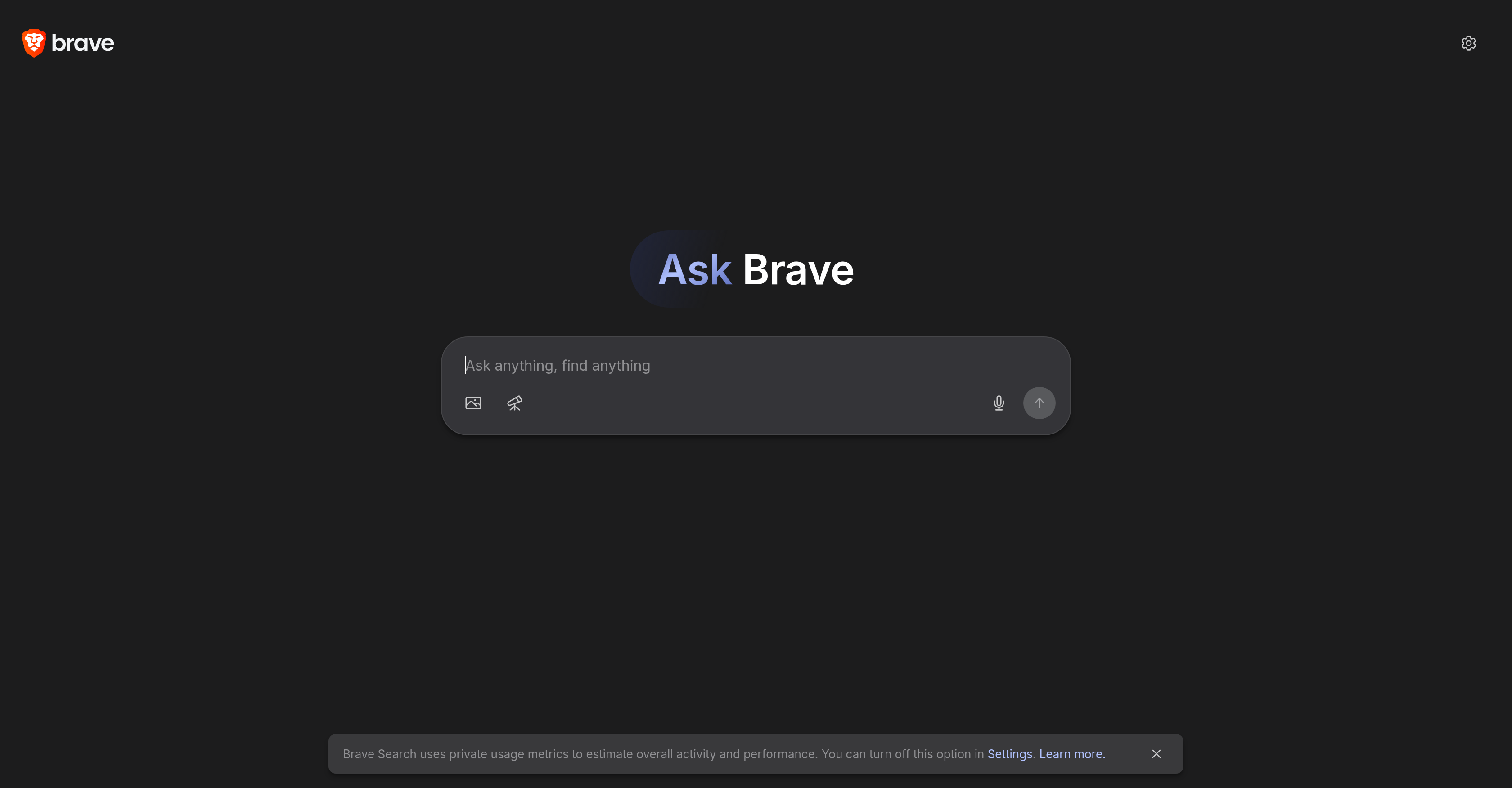 Ask Brave logo