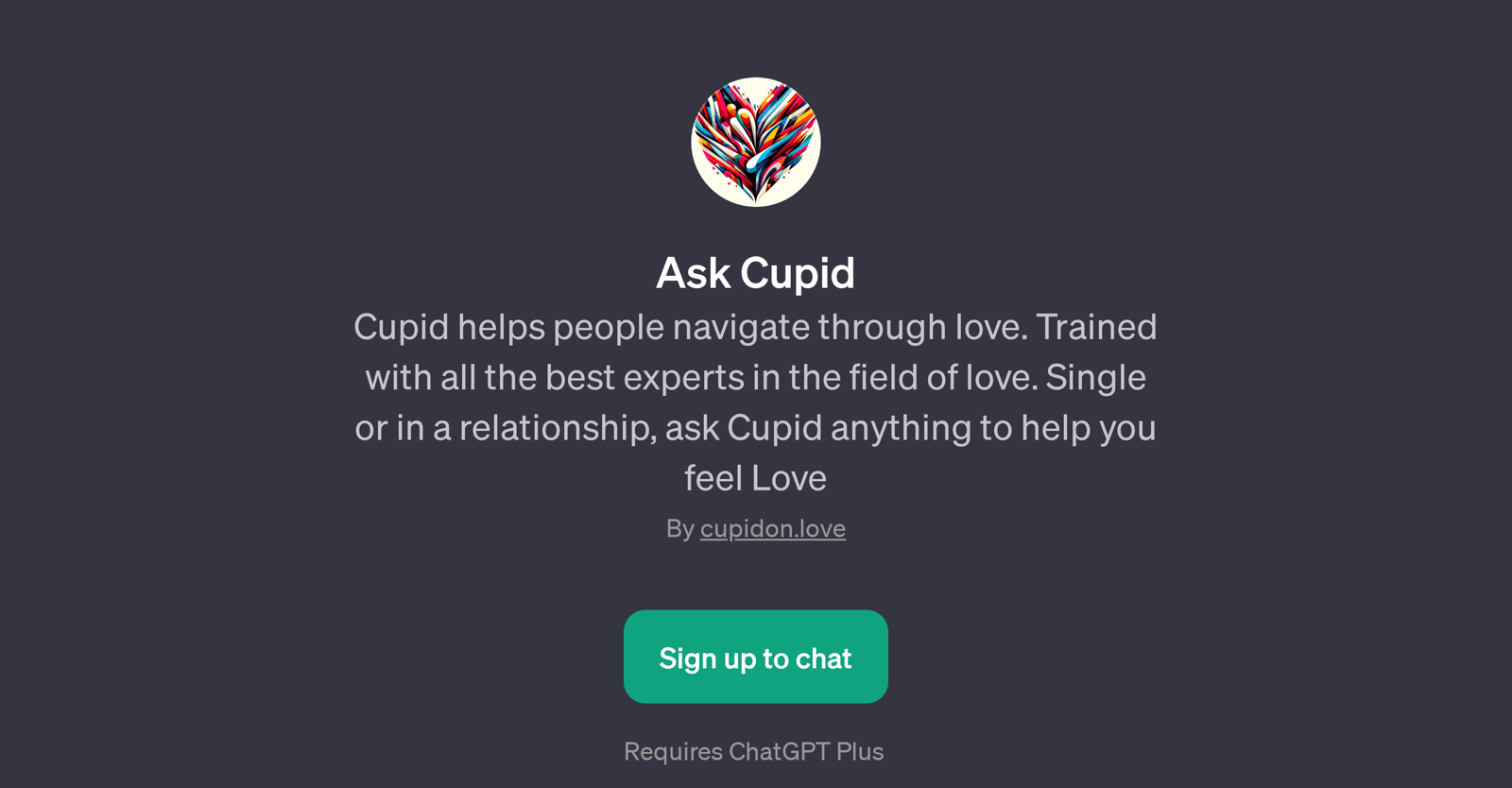 Ask Cupid website