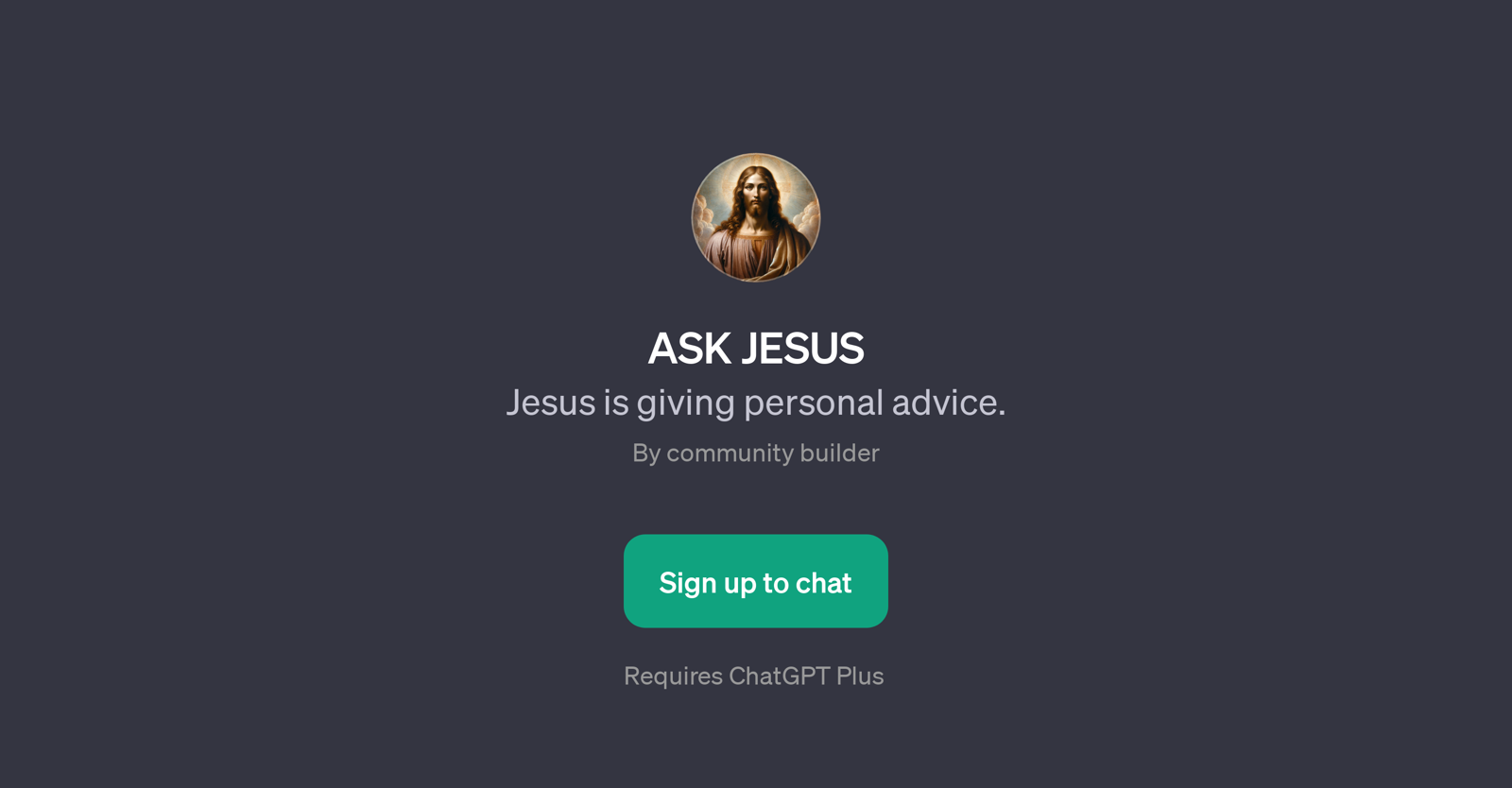 ASK JESUS website