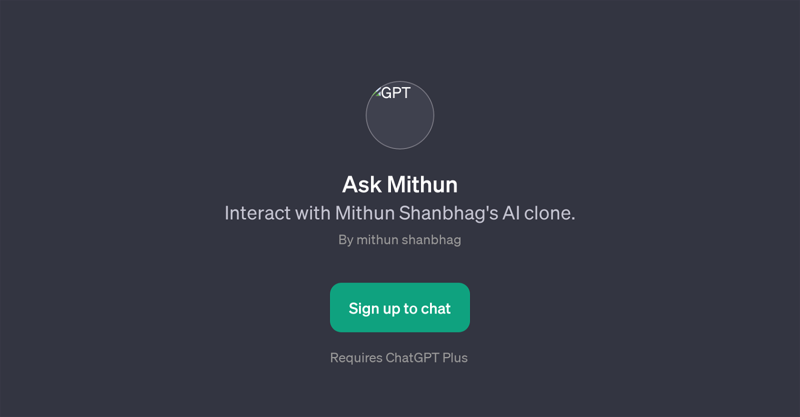 Ask Mithun website