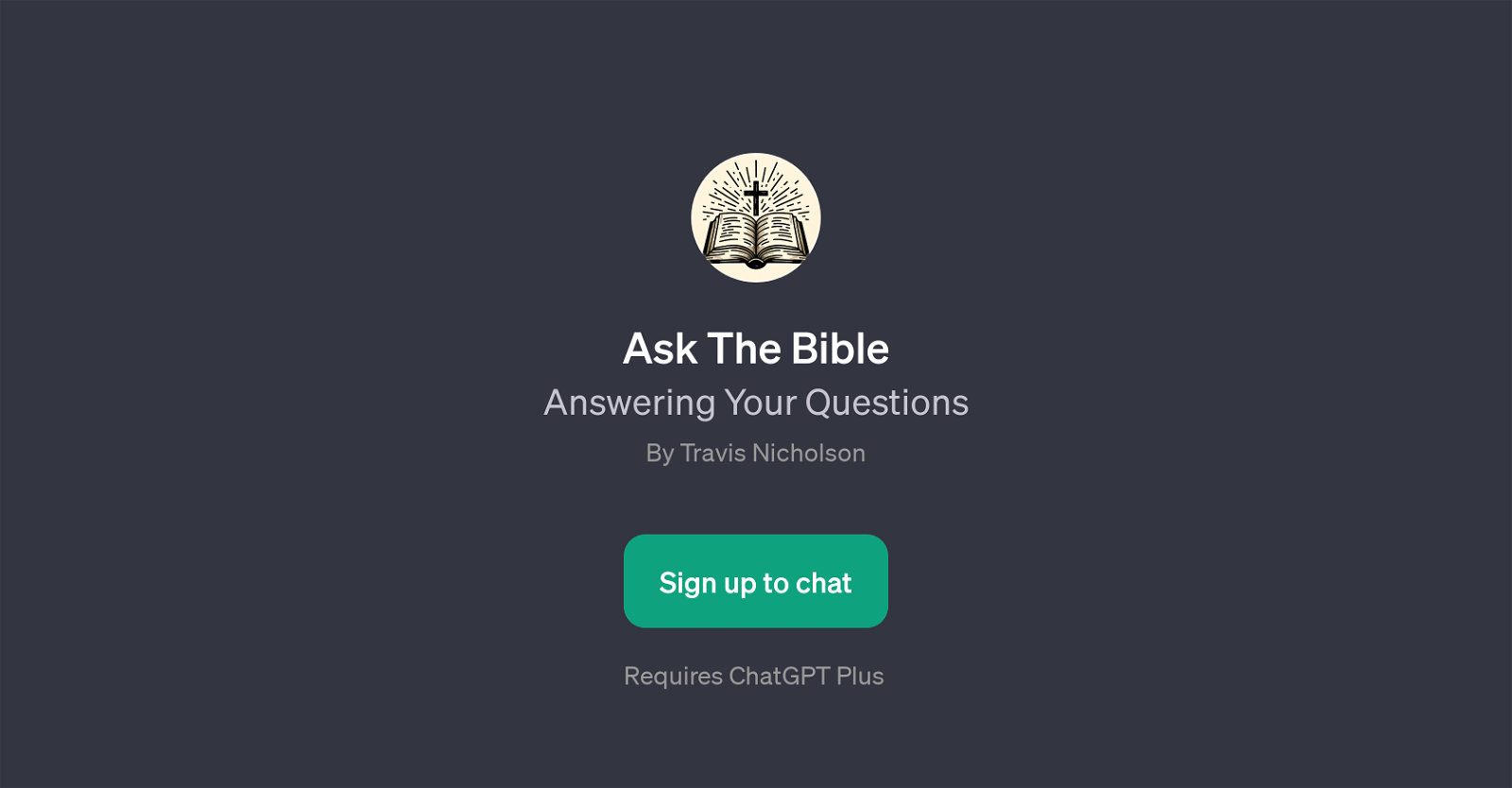 Ask The Bible website