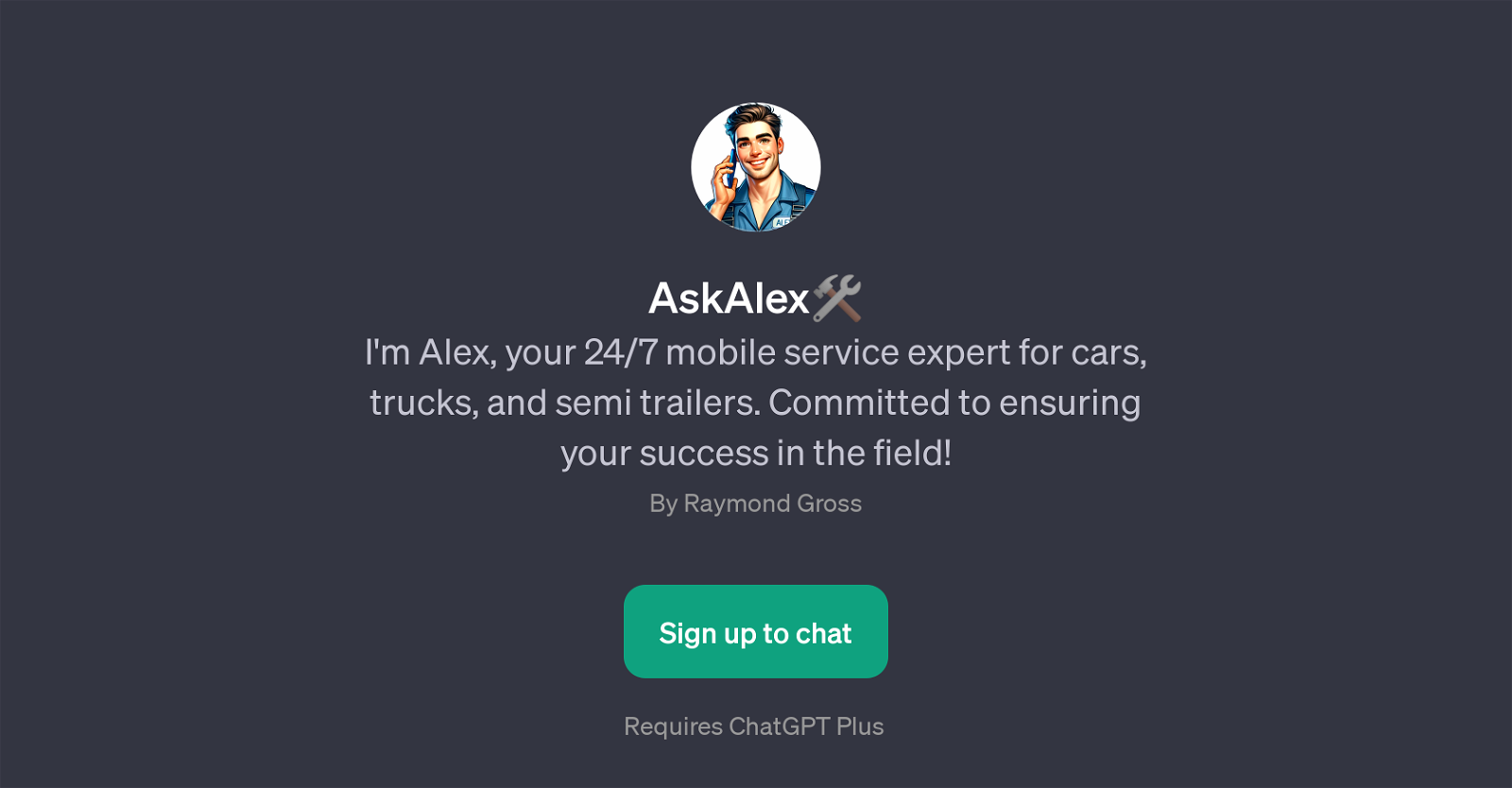 AskAlex website