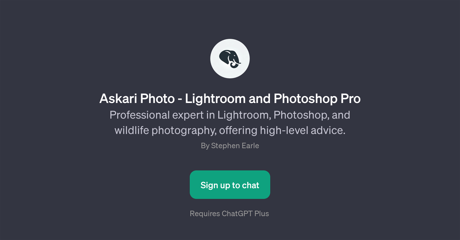 Askari Photo - Lightroom and Photoshop Pro website