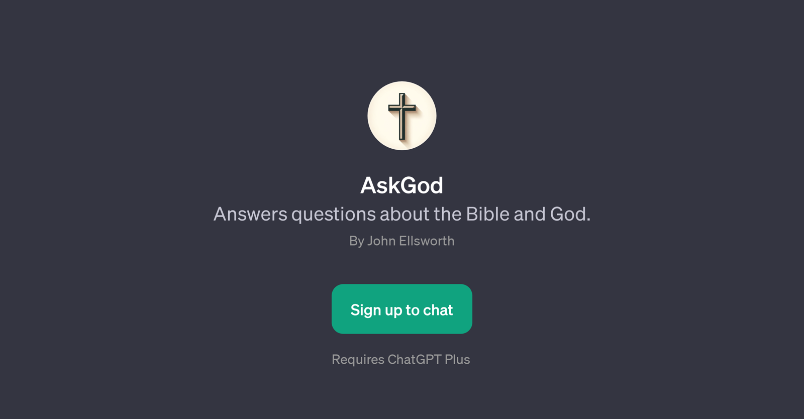 AskGod website