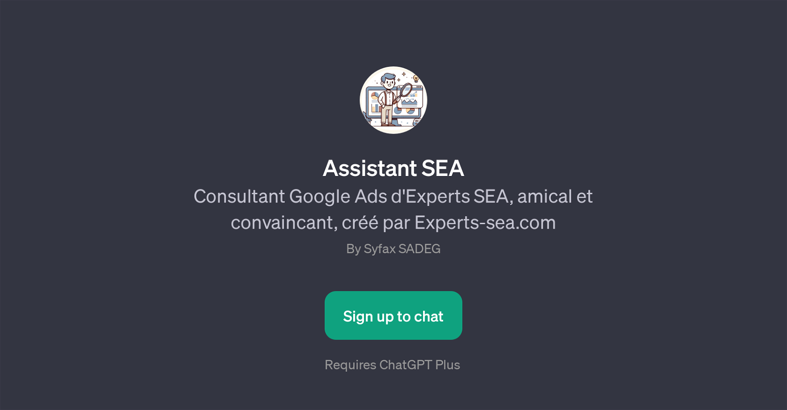 Assistant SEA website