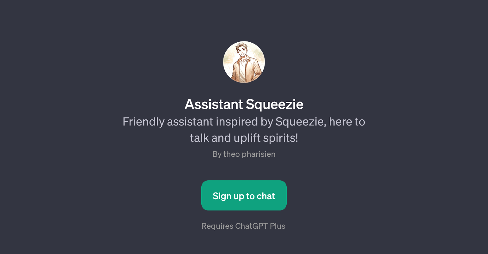 Assistant Squeezie website