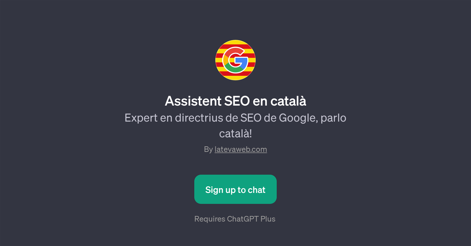 Assistent SEO en catal website