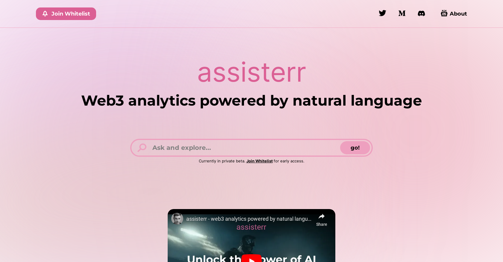 Assisterr website