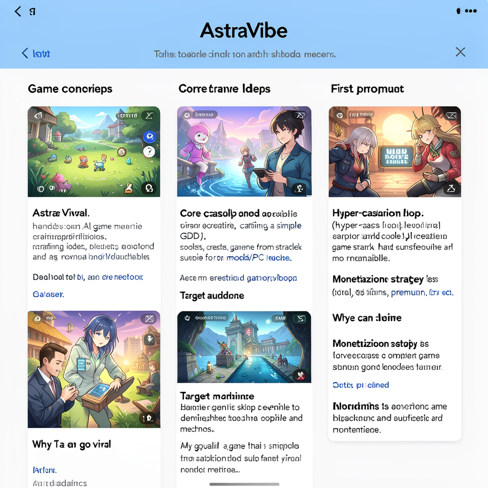 AstraVibe website