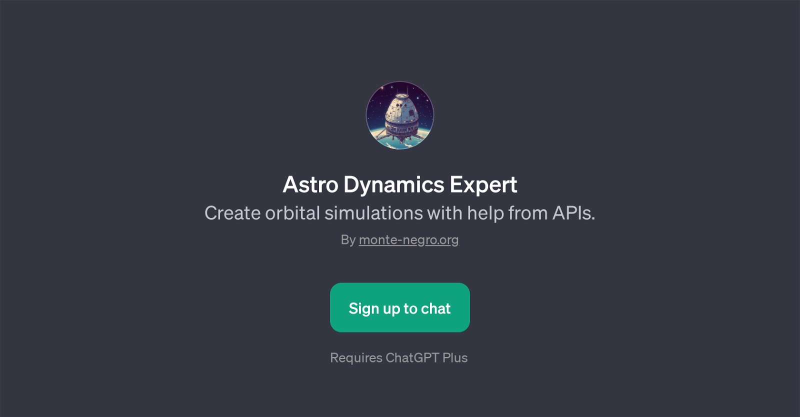 Astro Dynamics Expert website