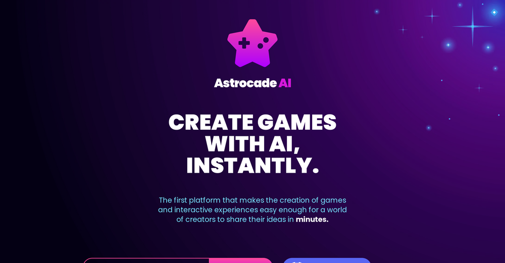 Astrocade website