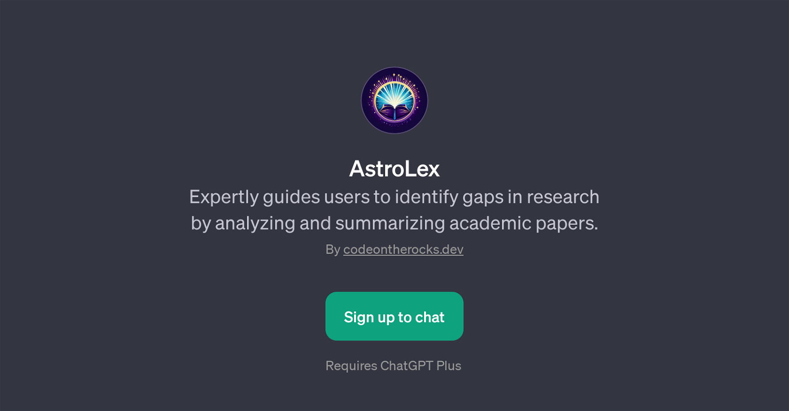 AstroLex website