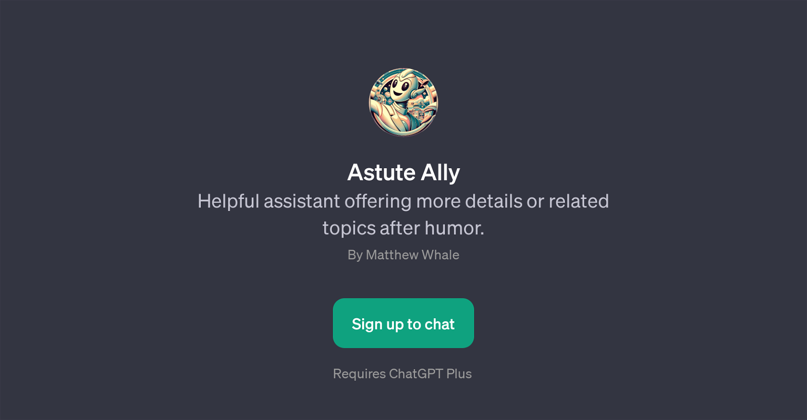 Astute Ally website