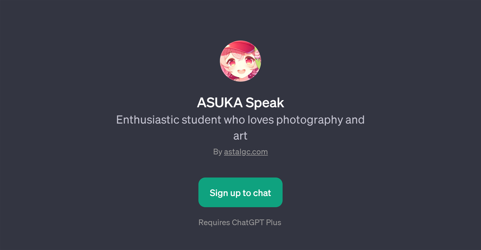 ASUKA Speak website