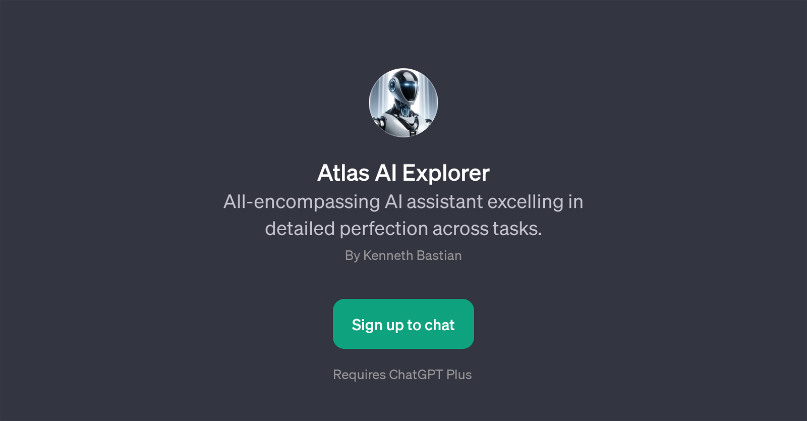 Atlas AI Explorer website