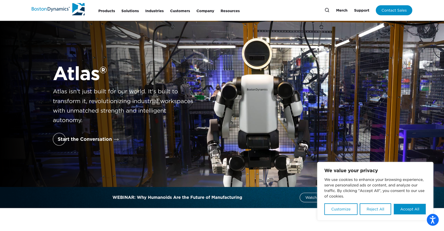 Atlas | Boston Dynamics - AI Tool For Autonomous humanoids