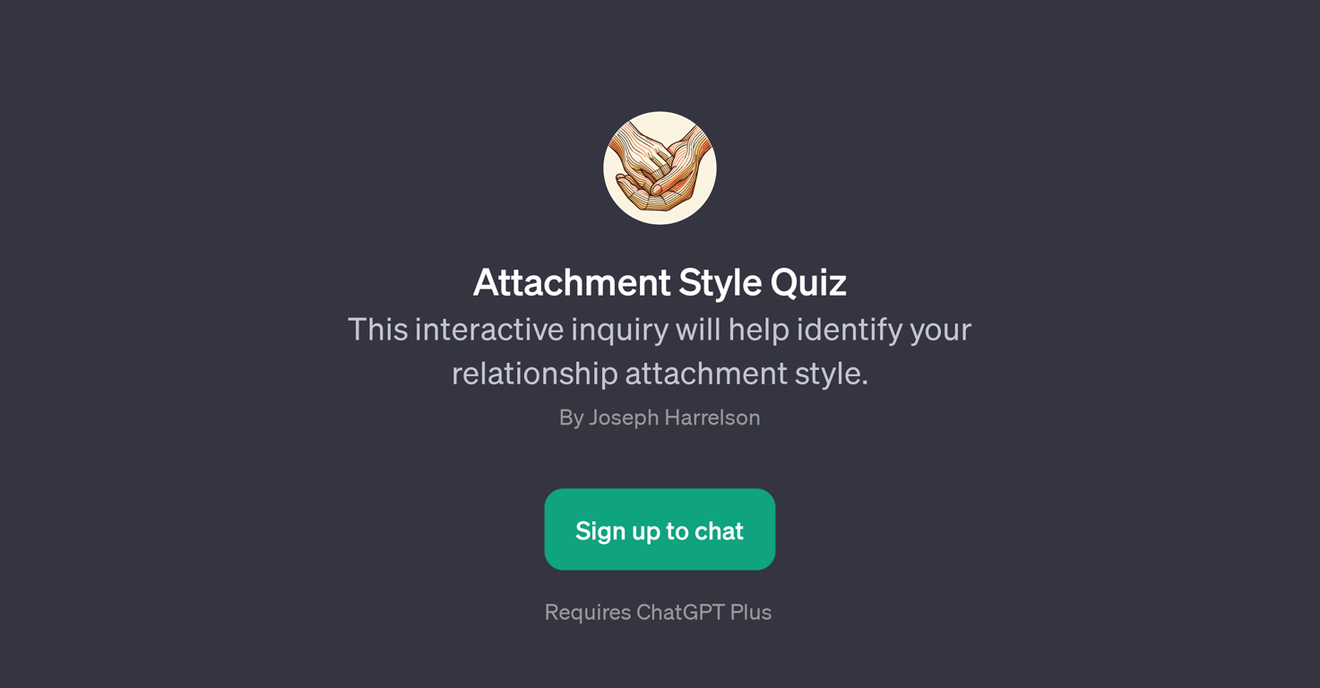 Attachment Style Quiz website