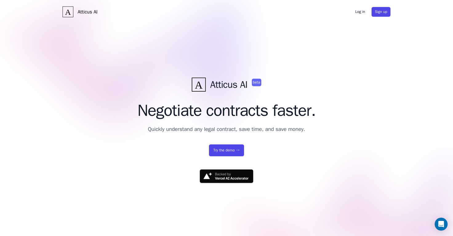 Atticus website