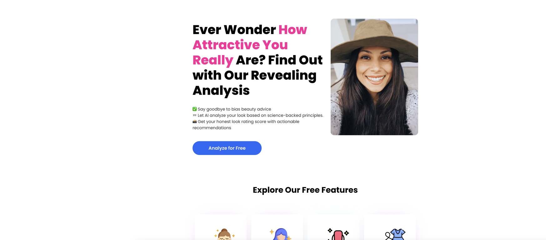 Attractiveness Score website
