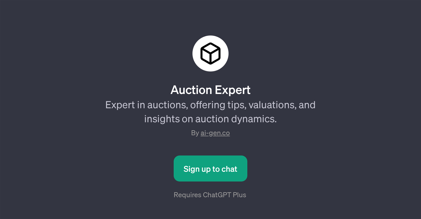 Auction Expert website