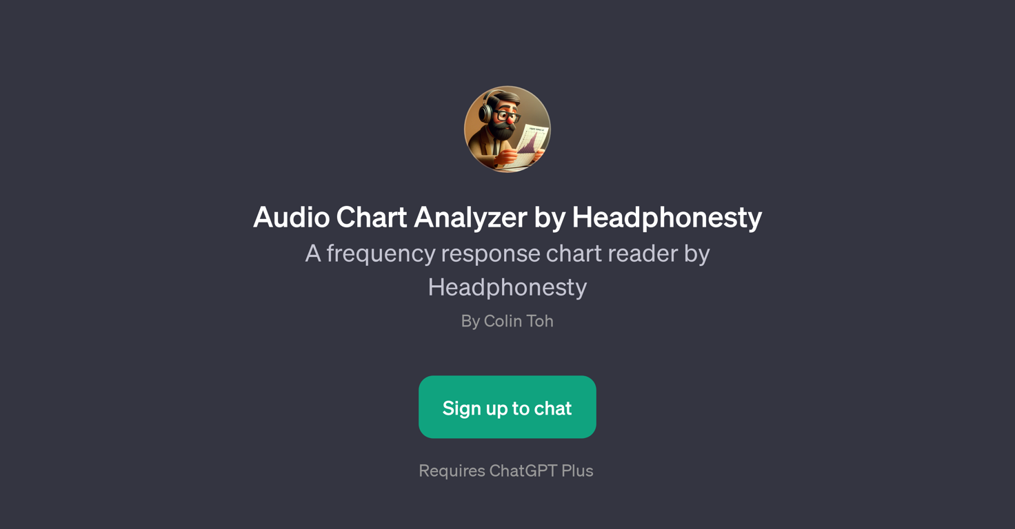 Audio Chart Analyzer by Headphonesty website