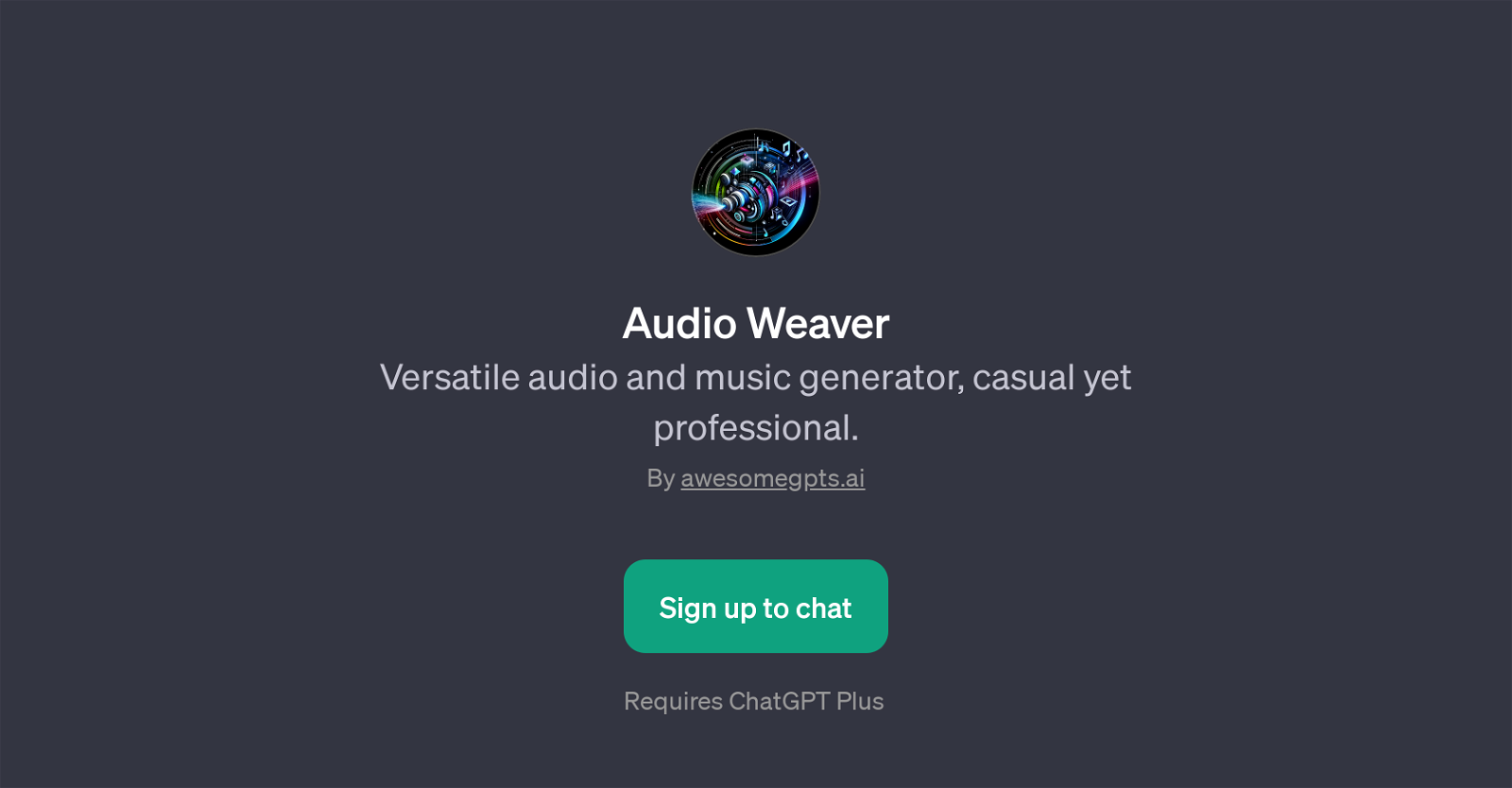 Audio Weaver website