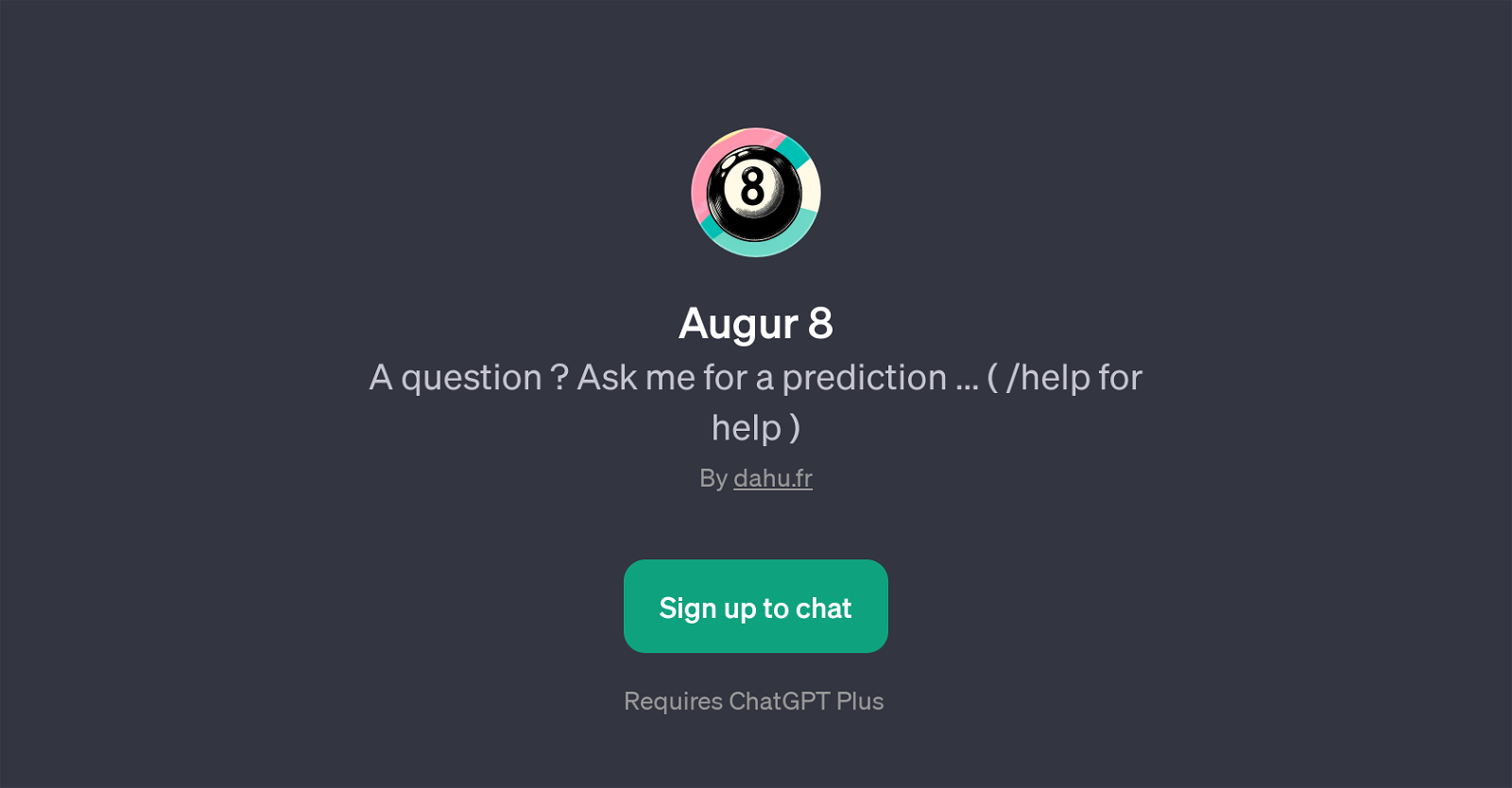 Augur 8 website