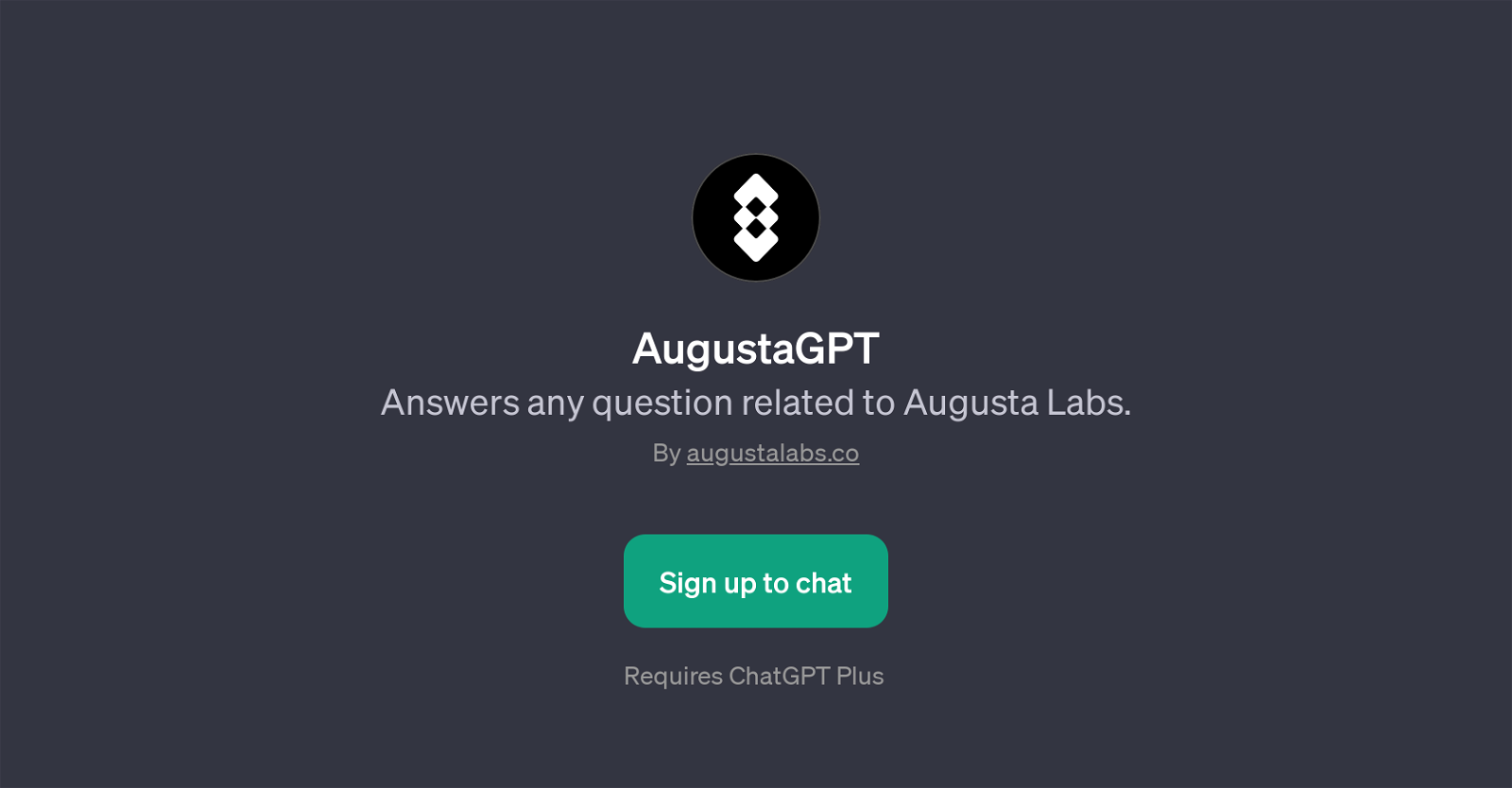 AugustaGPT website