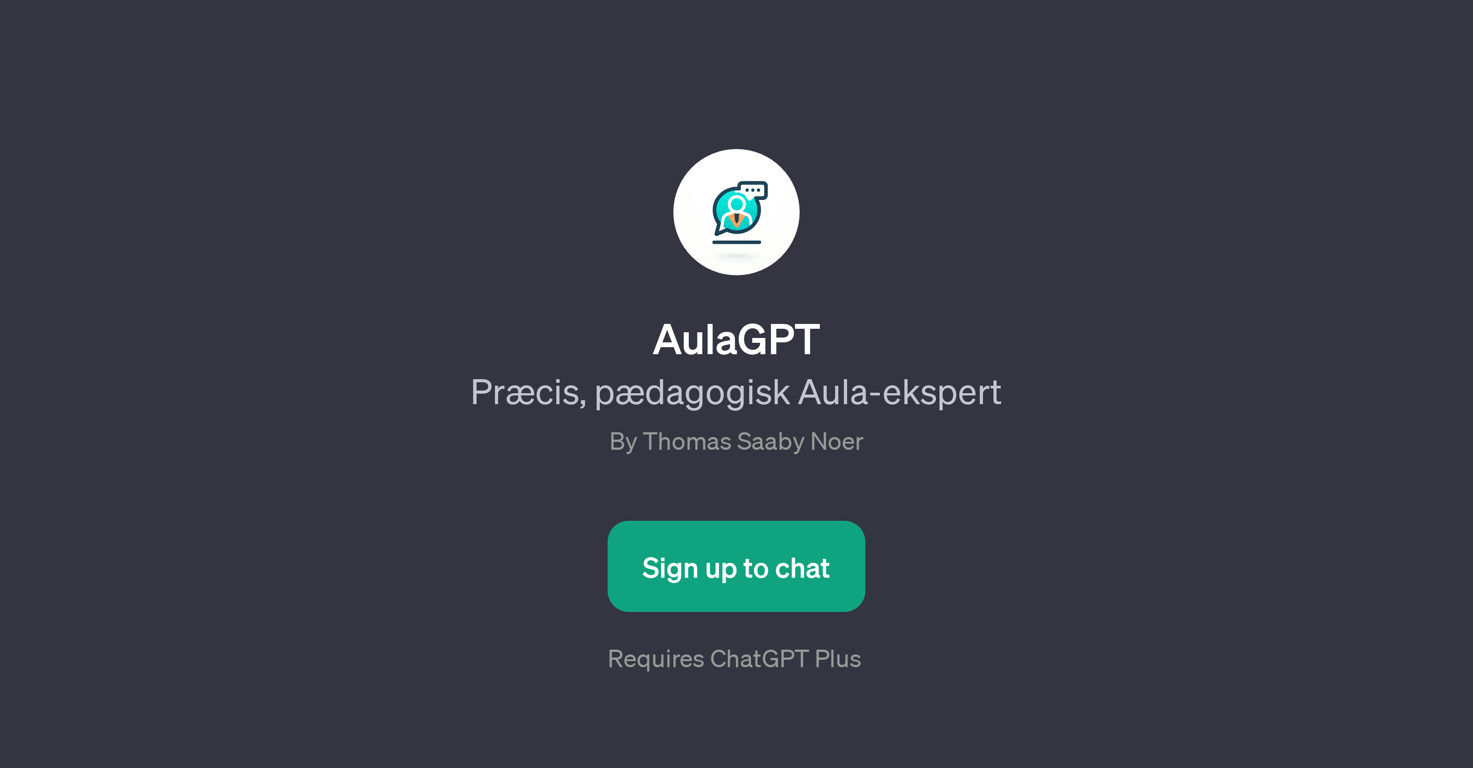AulaGPT website