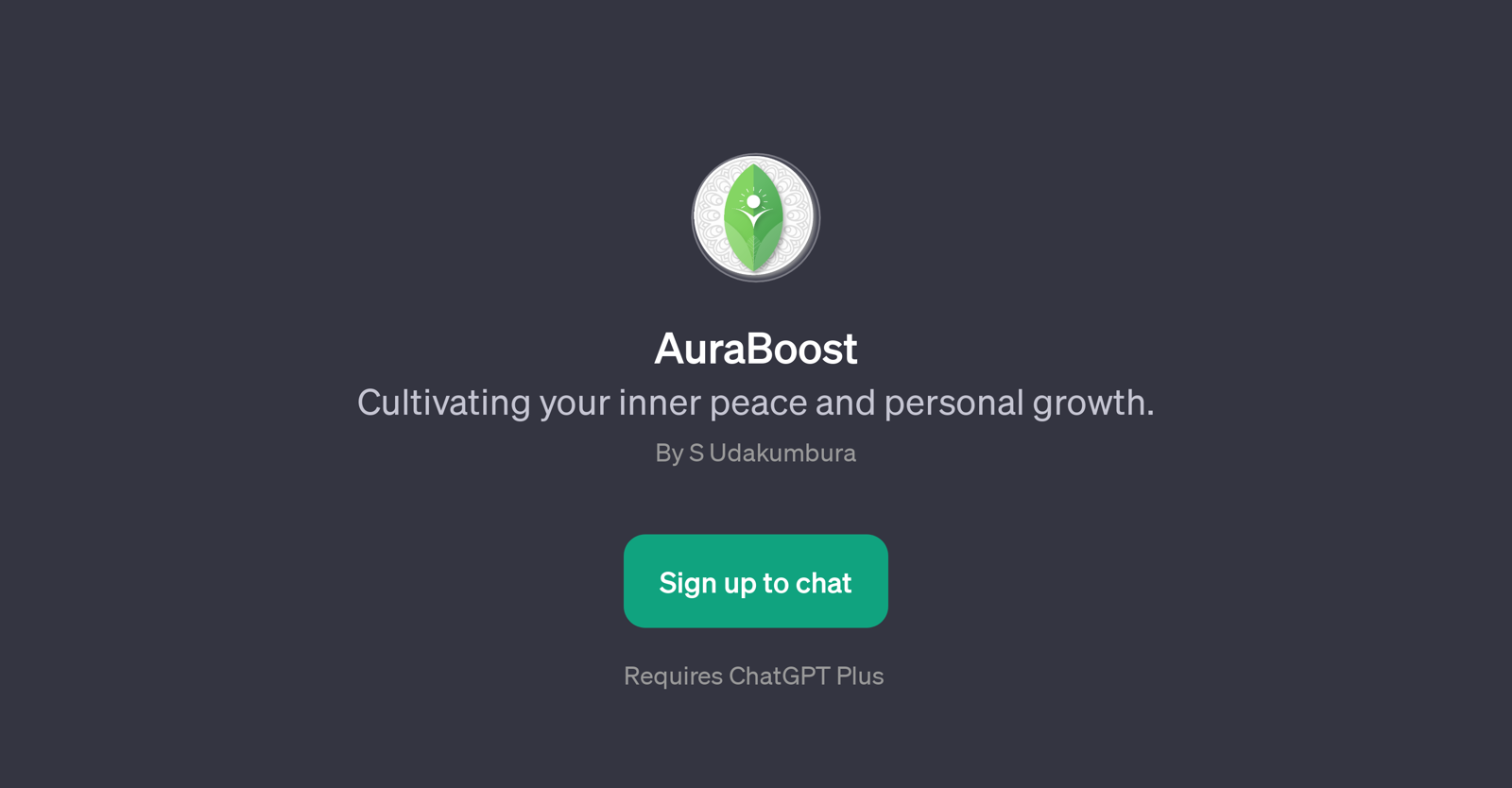 AuraBoost website