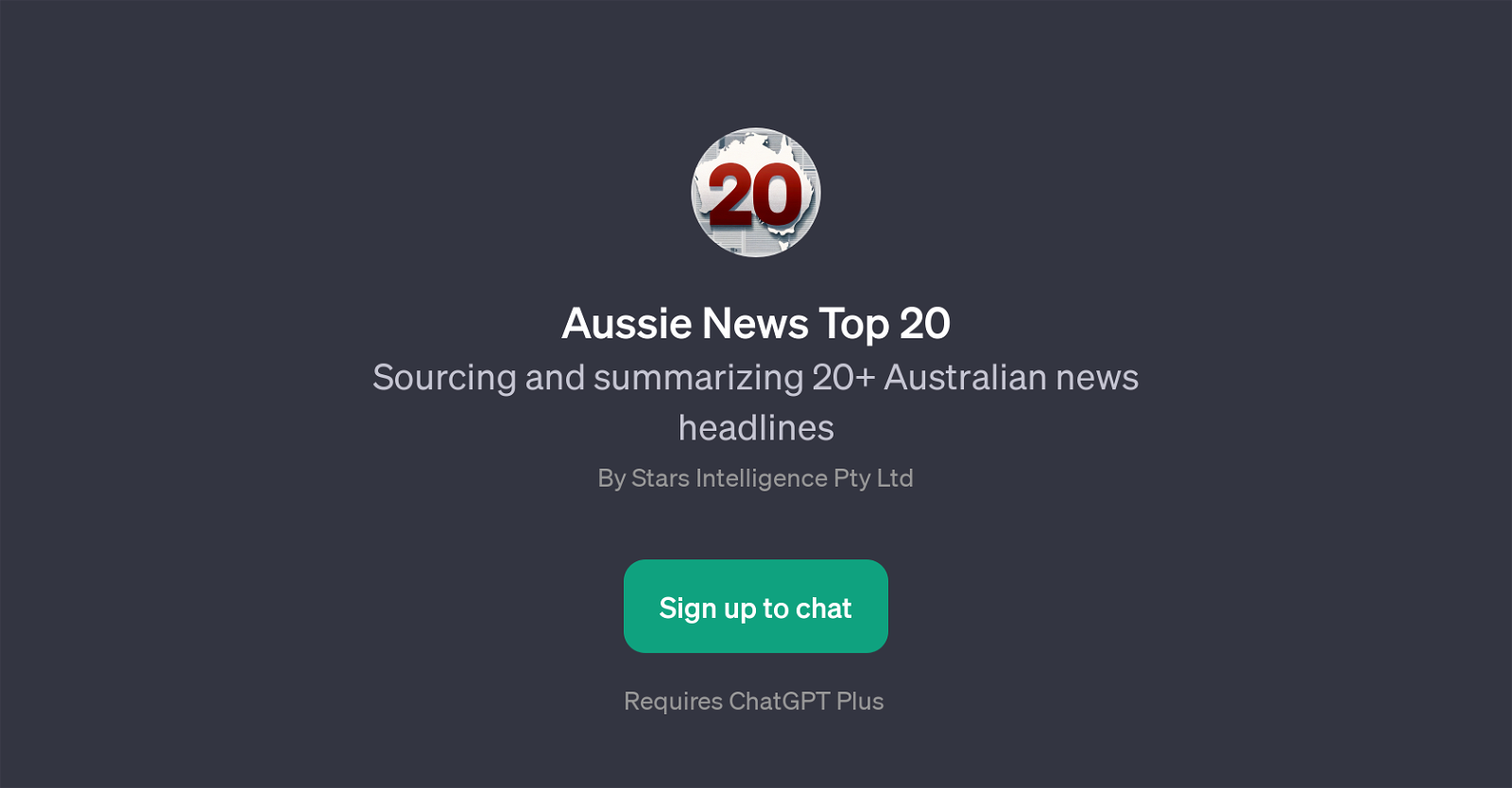 Aussie News Top 20 website