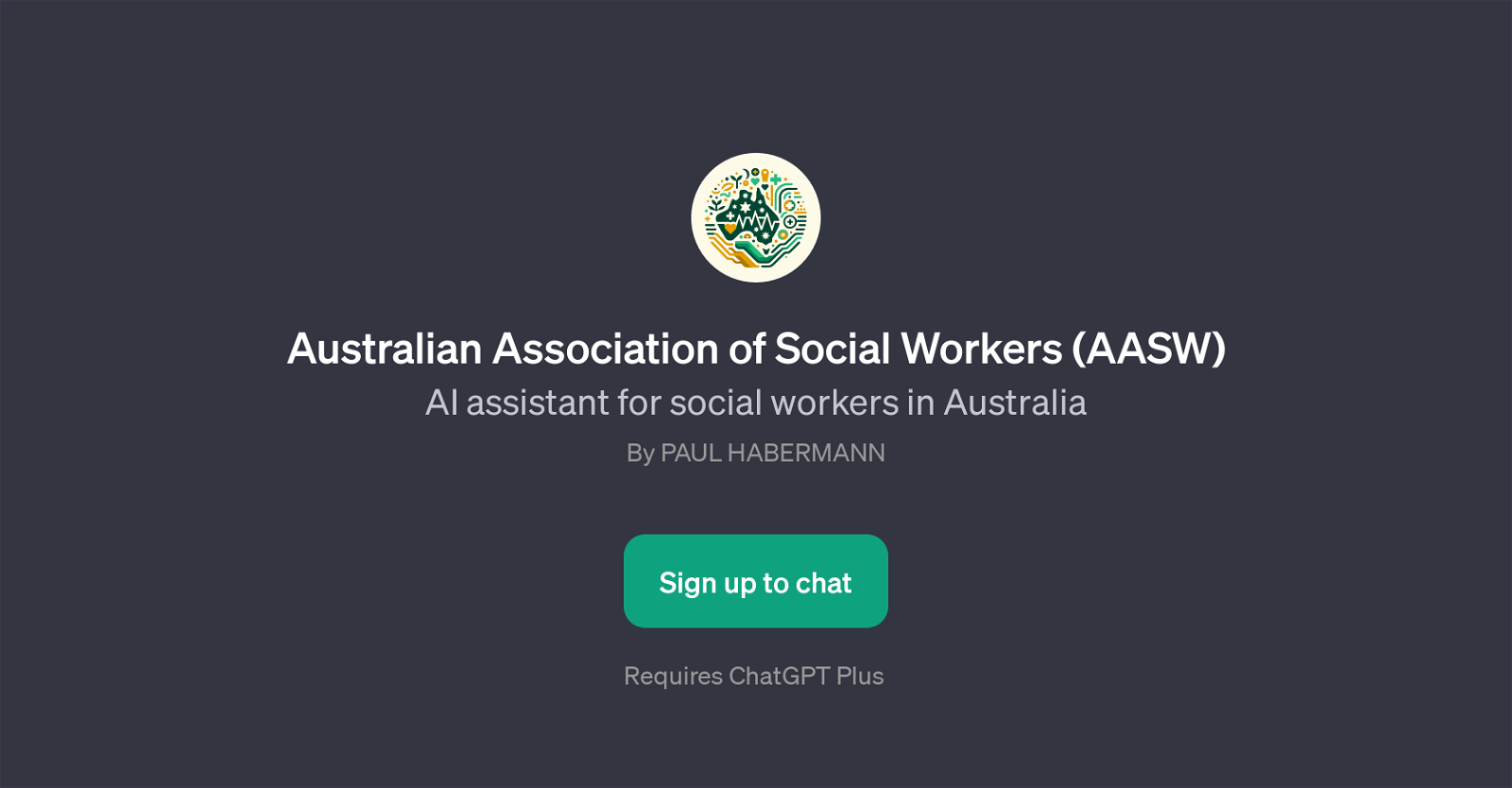 Australian Association of Social Workers (AASW) GPT website