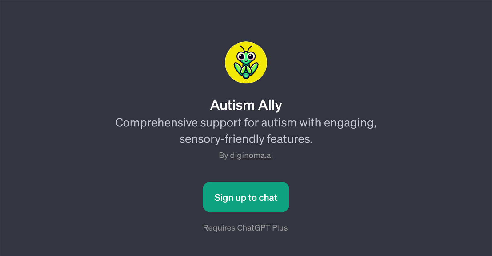Autism Ally website