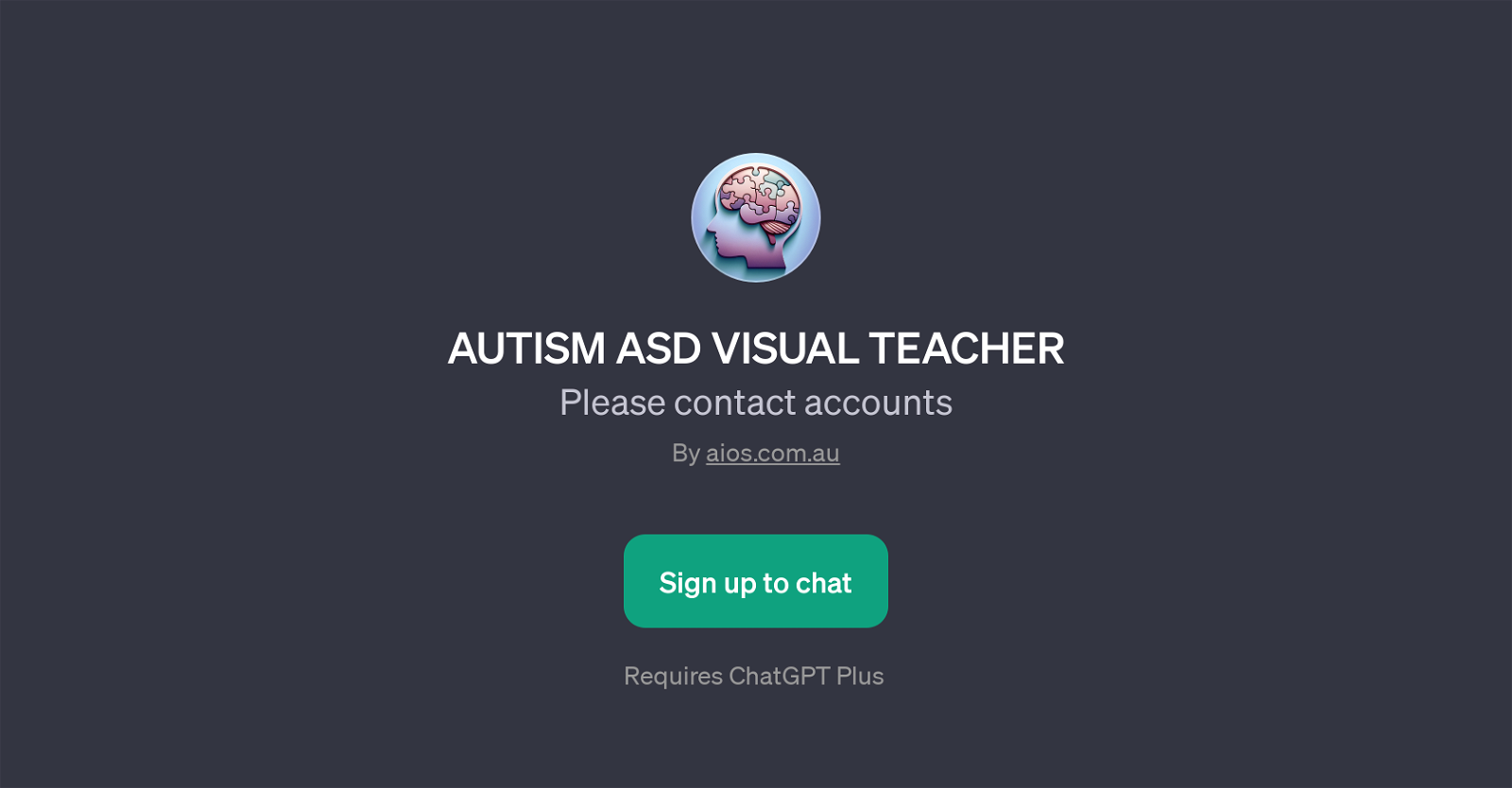 AUTISM ASD VISUAL TEACHER website