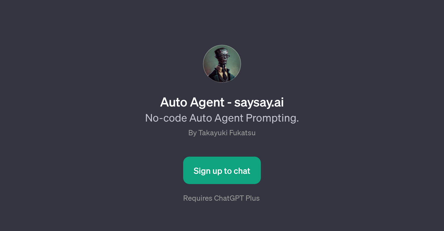 Auto Agent website