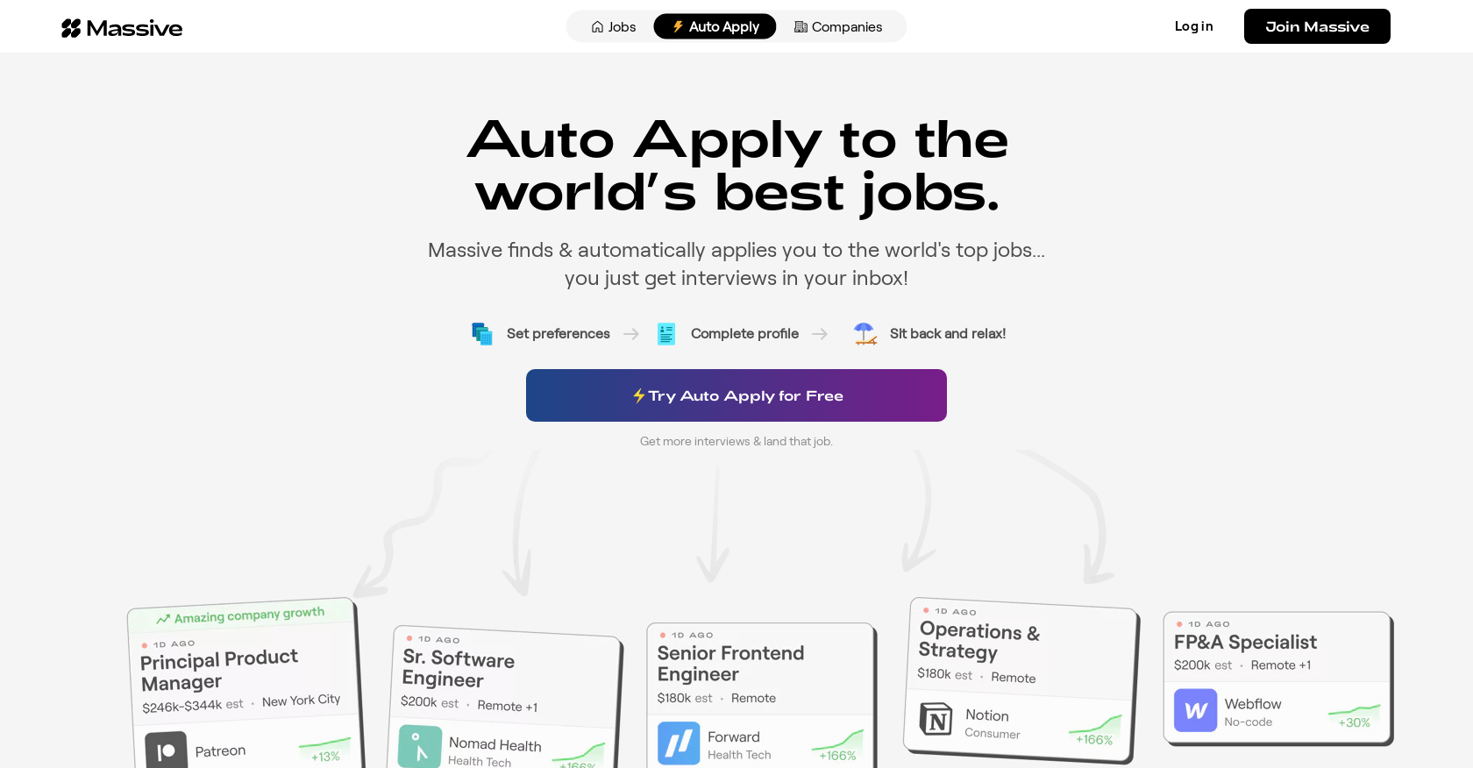 Auto Apply website