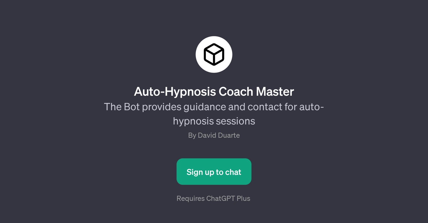 Auto-Hypnosis Coach Master website