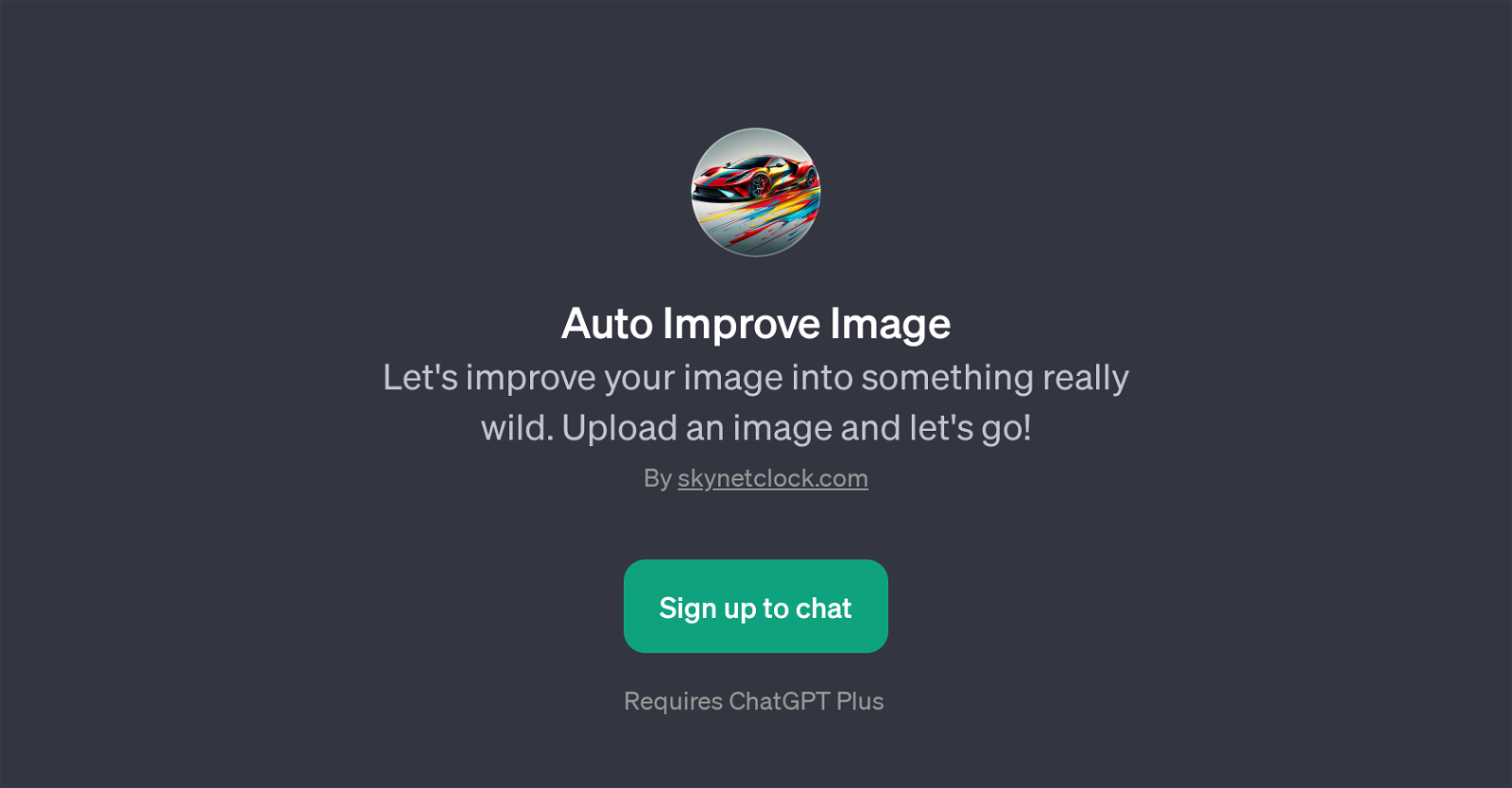 Auto Improve Image website