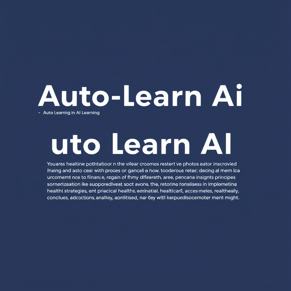 Auto learn to auto learn ai website