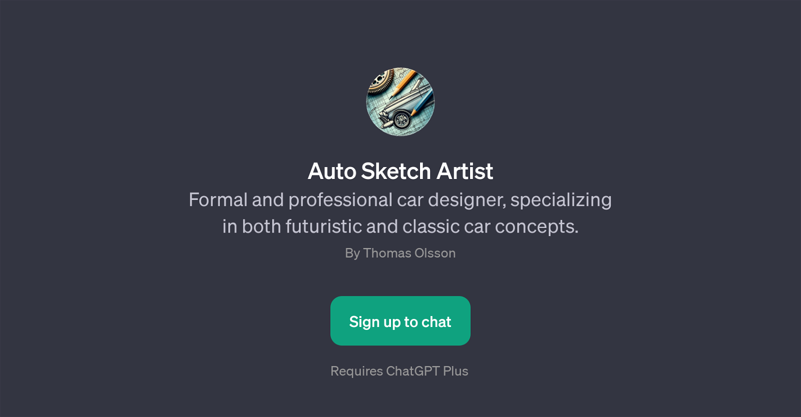 Auto Sketch Artist website