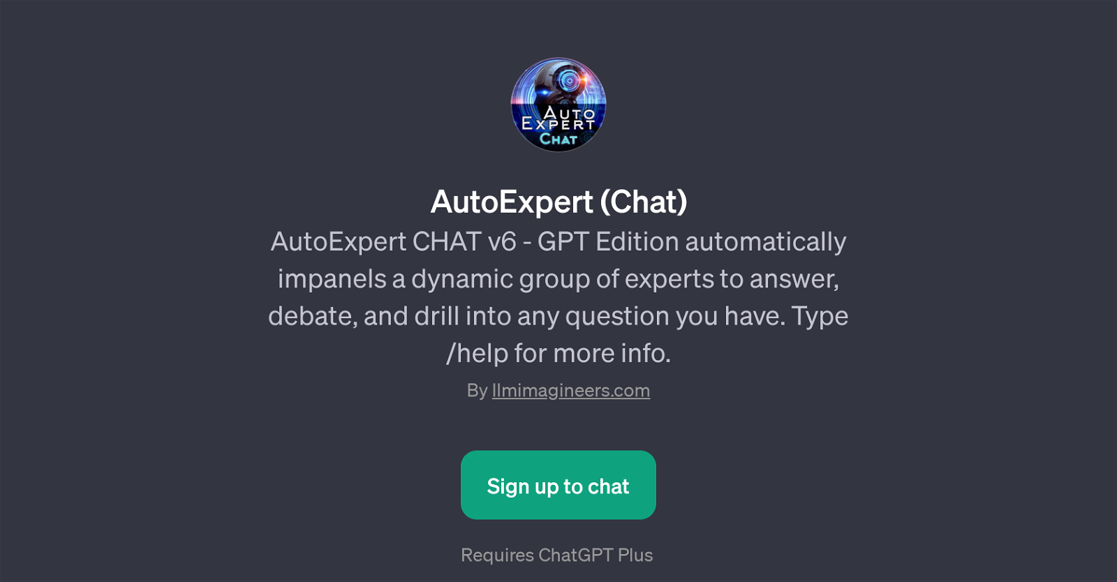 AutoExpert (Chat) website