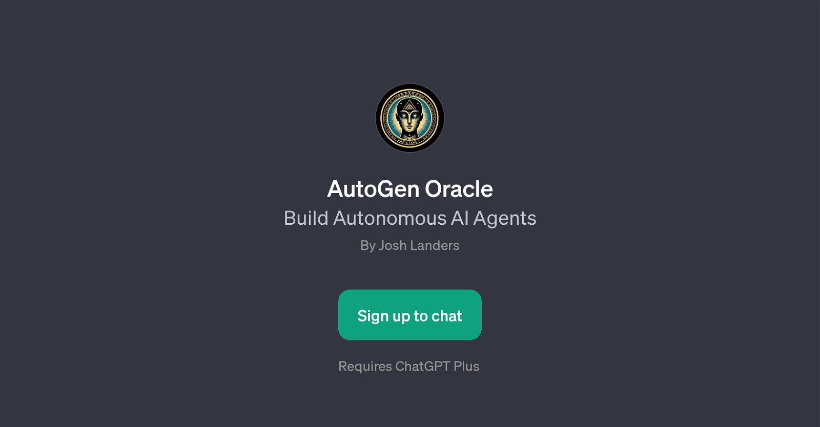 AutoGen Oracle website