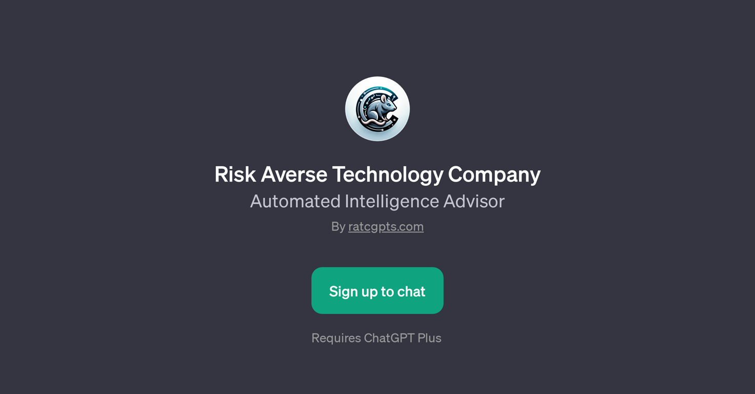 Automated Intelligence Advisor by Risk Averse Technology Company website