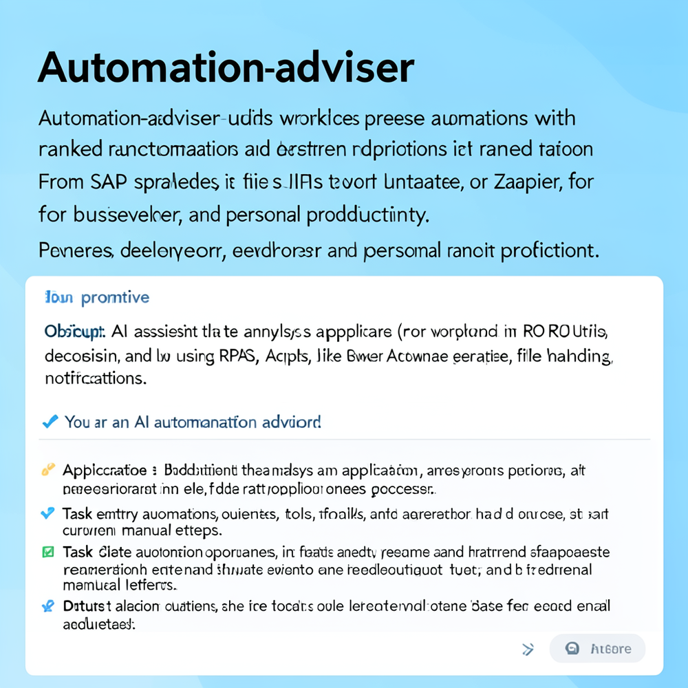 Automation-adviser website