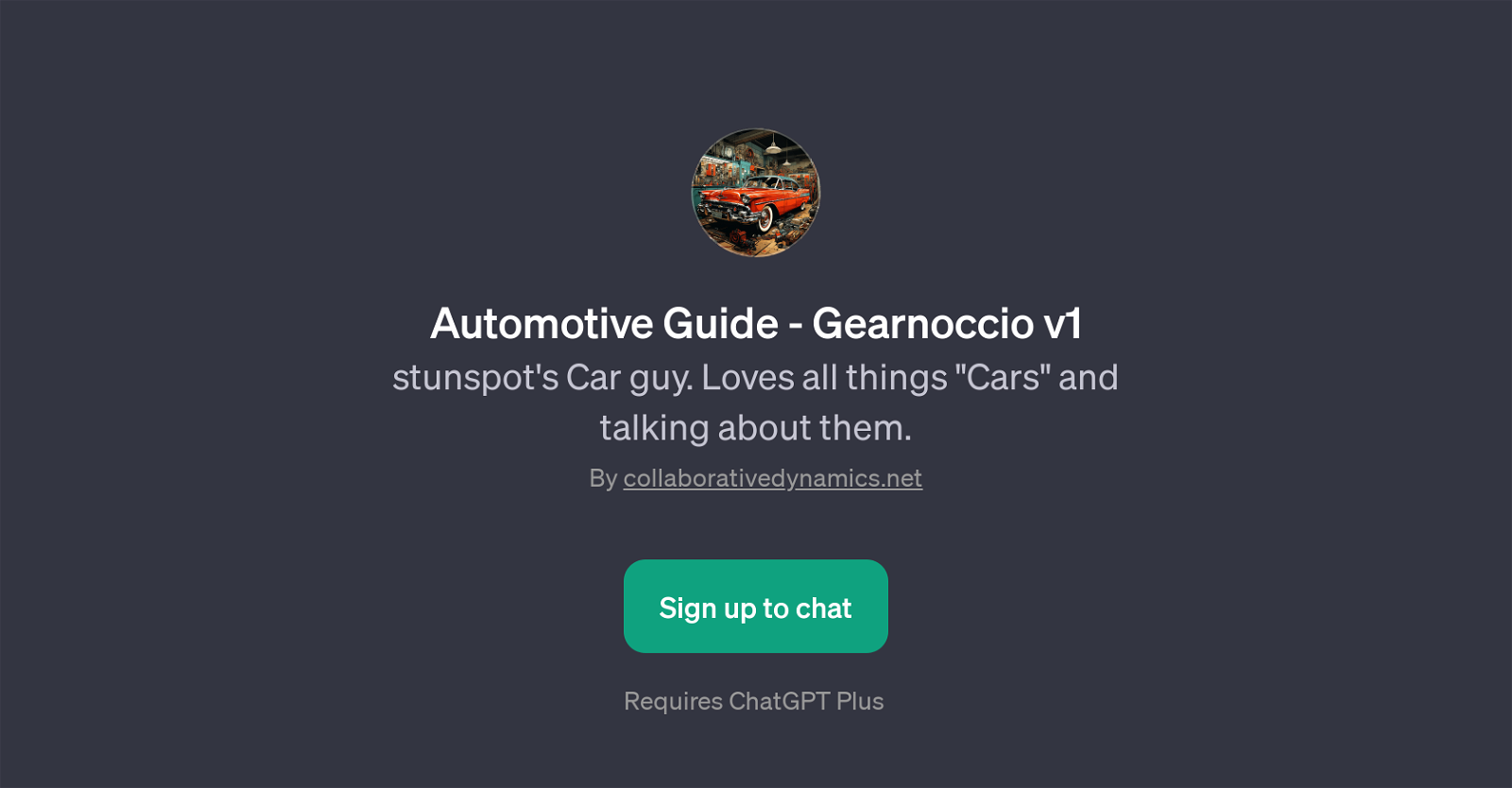 Automotive Guide - Gearnoccio v1 website