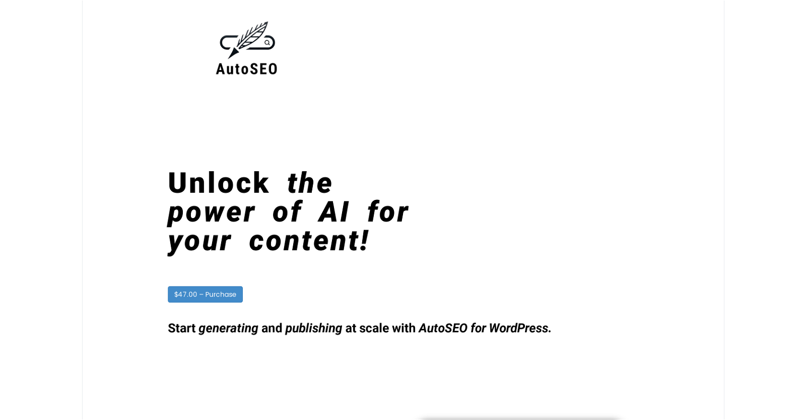AutoSEO website