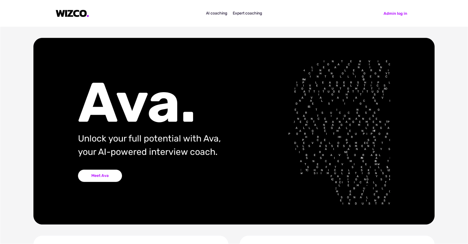 Ava by Wizco website